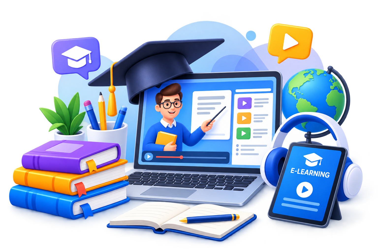 Education and E-Learning Website Development