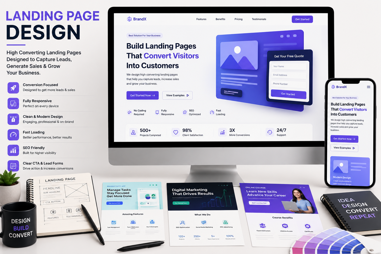 Landing Page Design Services