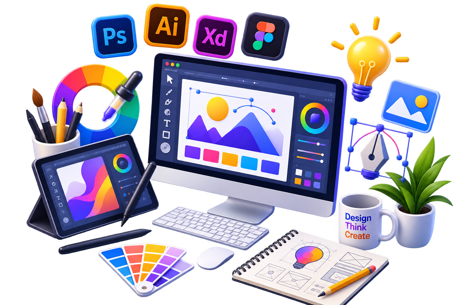 Professional Designing Services Process - Whiz Technology