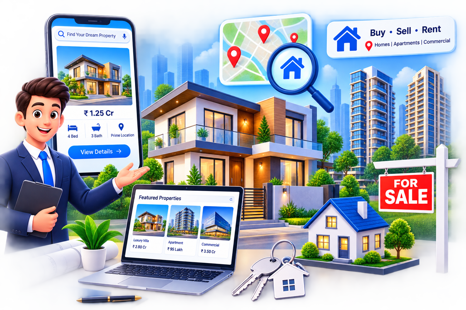 Real Estate and Property Website Development