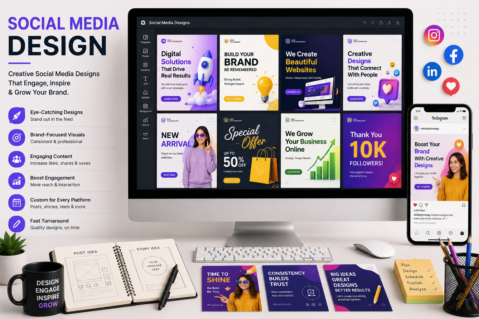 Social Media Design Services