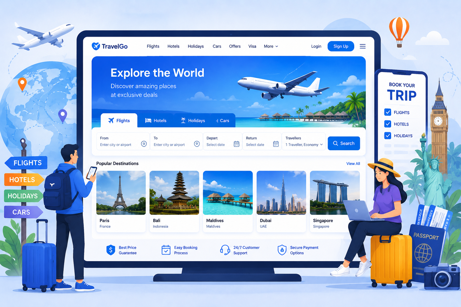 Travel Portal Development