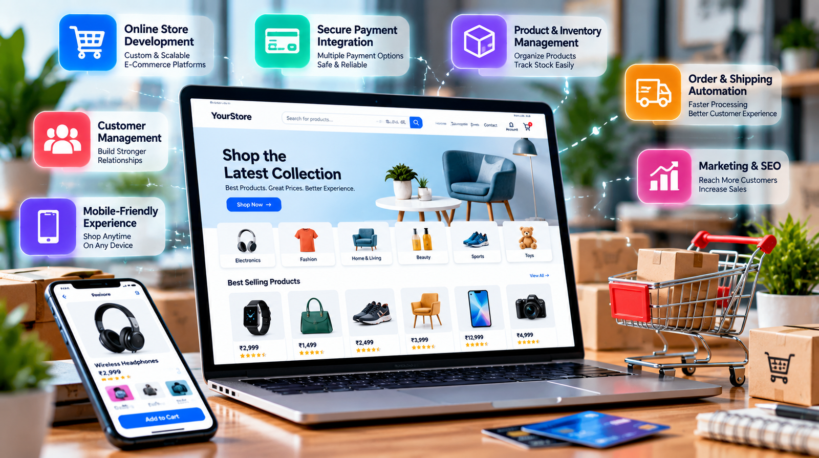 E-Commerce Solutions for Modern Businesses