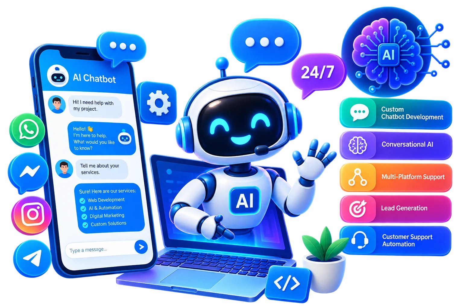 AI Chatbot Development Services